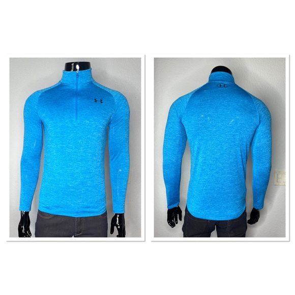 Under Armour Men’s Tech 2.0 1/2 Zip Loose Sz S 100% Polyester NWT - Picture 1 of 8